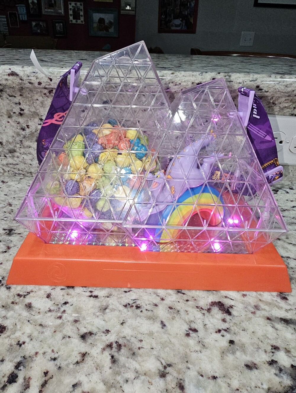 NEW Limited Edition, adorable,  2024 Figment Premium Popcorn Bucket.